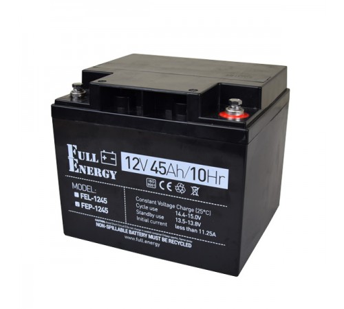 Акумулятор 12В 45 А·год для ДБЖ Full Energy FEP-1245 Акумулятор 12В 45 А·год для ДБЖ Full Energy FEP-1245