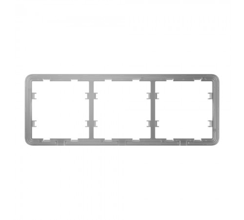 Рамка Ajax Frame (3 seats) для трьох розеток або вимикачів Рамка Ajax Frame (3 seats) для трьох розеток або вимикачів