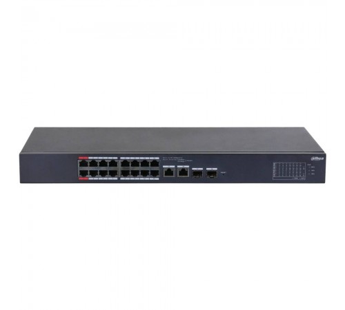 Керований 18-портовый PoE комутатор Dahua DH-CS4218-16ET-190 з 16 портами PoE Керований 18-портовый PoE комутатор Dahua DH-CS4218-16ET-190 з 16 портами PoE