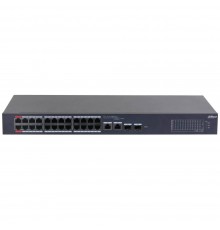 Керований 26-портовый PoE комутатор Dahua DH-CS4226-24ET-375 з 24 портами PoE