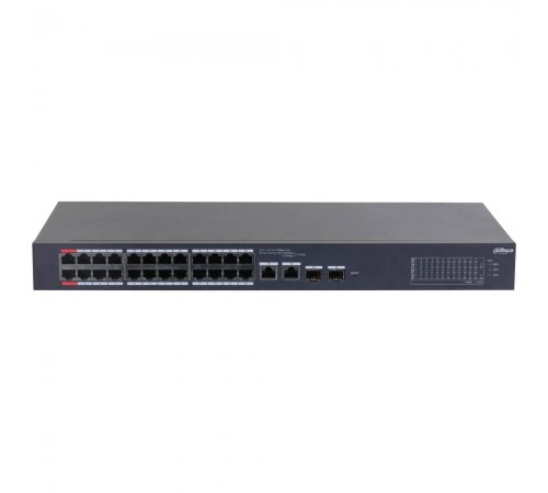 Керований 26-портовый PoE комутатор Dahua DH-CS4226-24ET-375 з 24 портами PoE Керований 26-портовый PoE комутатор Dahua DH-CS4226-24ET-375 з 24 портами PoE