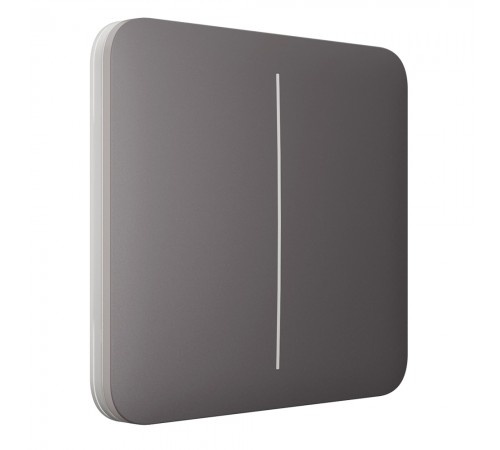 Вимикач Ajax LightSwitch 2-gang Grey двоклавішний Вимикач Ajax LightSwitch 2-gang Grey двоклавішний