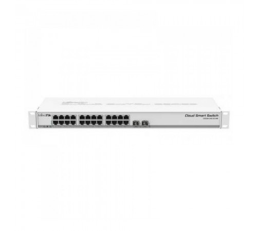26-портовий керований комутатор MIKROTIK CSS326-24G-2S+RM 26-портовий керований комутатор MIKROTIK CSS326-24G-2S+RM