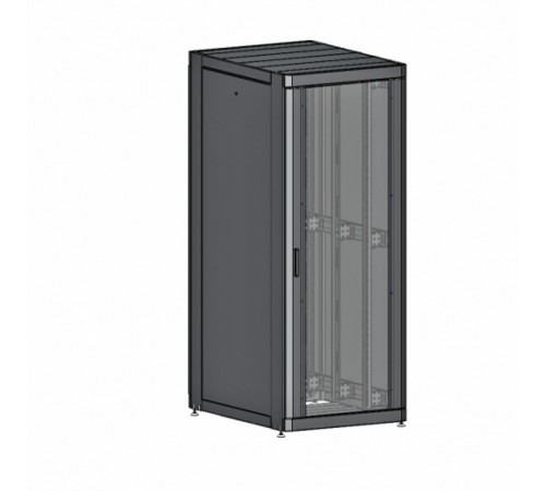 Шафа серверна CMS 42U 800 х 1055 UA-MGSE42810PG з перфорованими дверима для мережевого обладнання Шафа серверна CMS 42U 800 х 1055 UA-MGSE42810PG з перфорованими дверима для мережевого обладнання