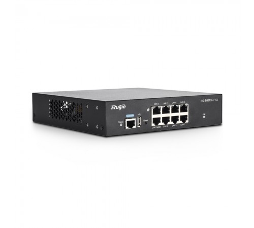 Маршрутизатор Ruijie RG-EG2100-P V2 8-портовий інтелектуальний з PoE Маршрутизатор Ruijie RG-EG2100-P V2 8-портовий інтелектуальний з PoE