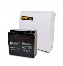 Комплект блок безперебійного живлення Full Energy BBGP-1210 + акумулятор 12В 18 Ач для ИБП Faraday Electronics FAR18-12