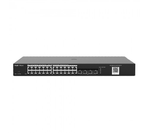 РоЕ-комутатор Ruijie Reyee RG-NBS3100-24GT4SFP-P 28-портовий гігабітний хмарний керований РоЕ-комутатор Ruijie Reyee RG-NBS3100-24GT4SFP-P 28-портовий гігабітний хмарний керований