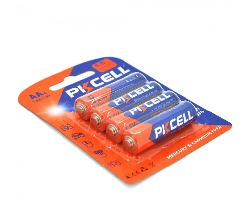 Батарейка PKCELL Ultra Alkaline AA LR6 1.5V, 4шт./блістер Батарейка PKCELL Ultra Alkaline AA LR6 1.5V, 4шт./блістер