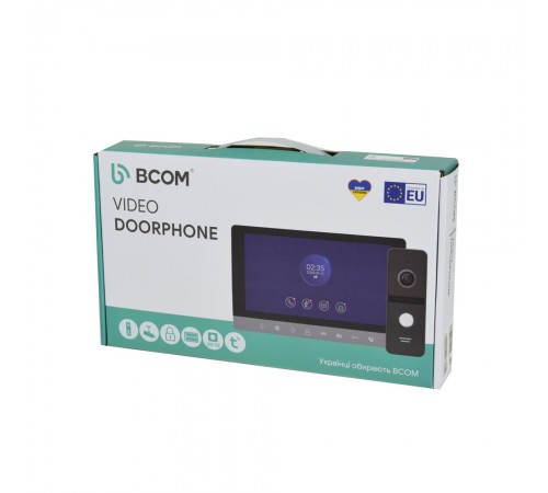 Комплект відеодомофону BCOM BD-791FHD/T Kit: відеодомофон 7" з підтримкою Tuya Smart і відеопанель Комплект відеодомофону BCOM BD-791FHD/T Kit: відеодомофон 7" з підтримкою Tuya Smart і відеопанель