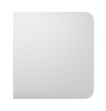 Кнопка Ajax SideButton (1-gang/2-way) white для одноклавішного або прохідного вимикача