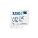Карта пам'яті Samsung Evo Plus microSDXC 512GB UHS-I U3 V30 A2 + SD адаптер (MB-MC512SA/EU)