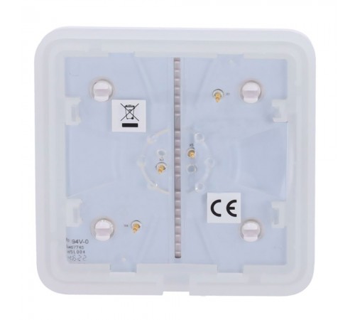 Кнопка Ajax SoloButton (1-gang/2-way) white для одноклавішного або прохідного вимикача Кнопка Ajax SoloButton (1-gang/2-way) white для одноклавішного або прохідного вимикача