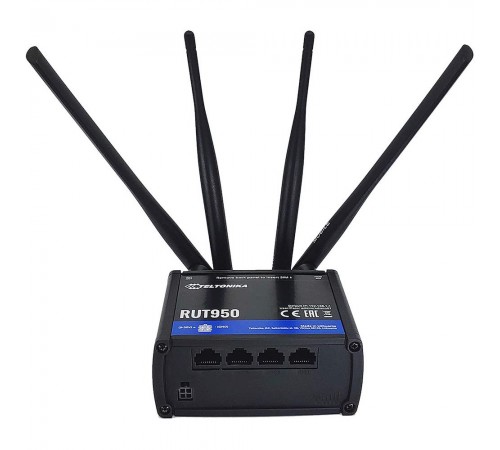 Бездротовий маршрутизатор Teltonika RUT950 N300, 1xFE WAN, 3xFE LAN, 2xSIM, 4G/LTE.Cat4 (RUT950U022C0) Бездротовий маршрутизатор Teltonika RUT950 N300, 1xFE WAN, 3xFE LAN, 2xSIM, 4G/LTE.Cat4 (RUT950U022C0)