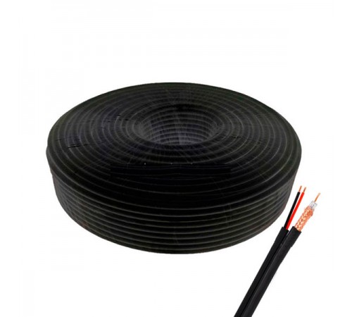 Кабель RG590 CU PE+2*0.5 бухта 100 м Кабель RG590 CU PE+2*0.5 бухта 100 м