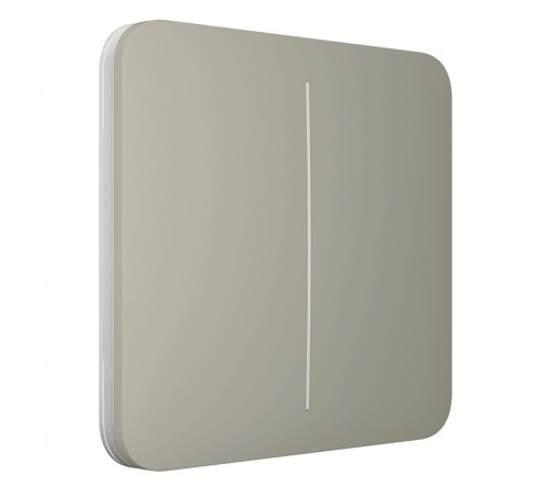 Вимикач Ajax LightSwitch 2-gang Olive двоклавішний Вимикач Ajax LightSwitch 2-gang Olive двоклавішний