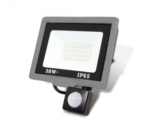 Прожектор світлодіодний ONE LED ultra (ZY-TH18-30-S ) 30 Вт з датчиком руху Прожектор світлодіодний ONE LED ultra (ZY-TH18-30-S ) 30 Вт з датчиком руху