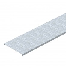 Кришка неперфорована OBO Bettermann 100х3000 (3м) 6052103 для металевих лотків