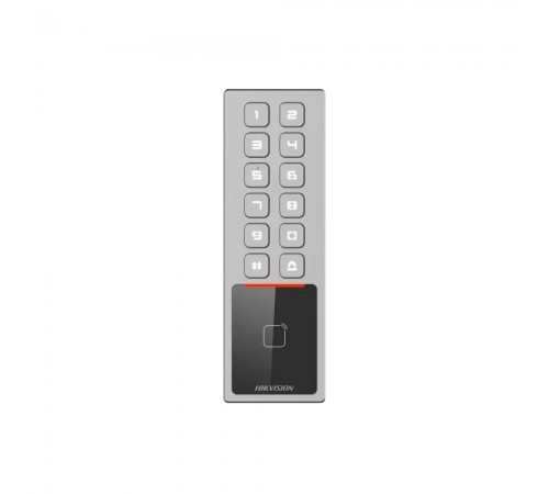 Зчитувач Mifare з клавіатурою Hikvision DS-K1T805MX Зчитувач Mifare з клавіатурою Hikvision DS-K1T805MX