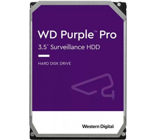 Жорсткий диск 12TB Western Digital WD Purple Pro WD121PURP для відеоспостереження з AI Жорсткий диск 12TB Western Digital WD Purple Pro WD121PURP для відеоспостереження з AI
