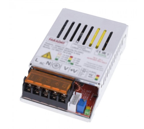 Блок живлення Faraday Electronics 30Wt/36-60V/ALU в алюмінієвому корпусі Блок живлення Faraday Electronics 30Wt/36-60V/ALU в алюмінієвому корпусі