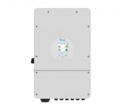 Інвертор гібридний 12кВт Deye SUN-12K-SG02LP1-EU-AM3 однофазний, з Wi-Fi Інвертор гібридний 12кВт Deye SUN-12K-SG02LP1-EU-AM3 однофазний, з Wi-Fi