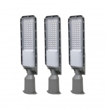 Комплект із 3-х світильників світлодіодних Lightwell LW-SMD-65K-50W SMD консольний 50W
