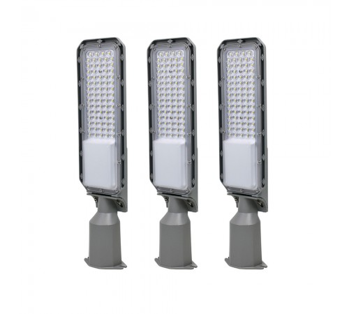 Комплект із 3-х світильників світлодіодних Lightwell LW-SMD-65K-50W SMD консольний 50W Комплект із 3-х світильників світлодіодних Lightwell LW-SMD-65K-50W SMD консольний 50W