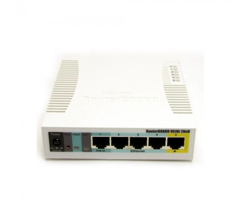 Маршрутизатор MIKROTIK RouterBOARD RB951Ui-2HnD Маршрутизатор MIKROTIK RouterBOARD RB951Ui-2HnD