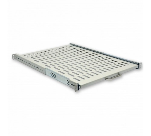 Полиця висувна 19" CMS UA-SHSL-600G 1U 600 мм, сіра Полиця висувна 19" CMS UA-SHSL-600G 1U 600 мм, сіра