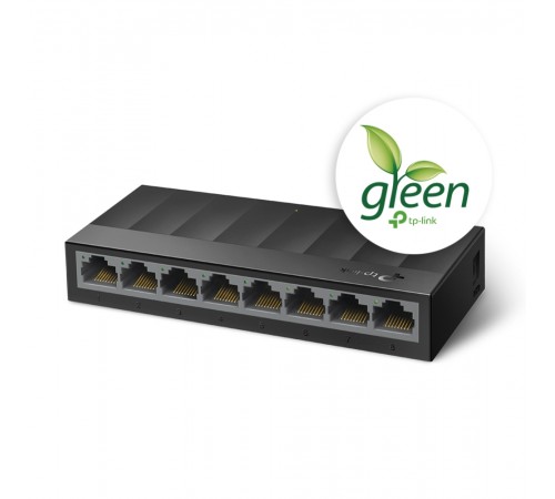 Комутатор TP-Link LiteWave TL-LS1008G 8-портовий некерований Комутатор TP-Link LiteWave TL-LS1008G 8-портовий некерований