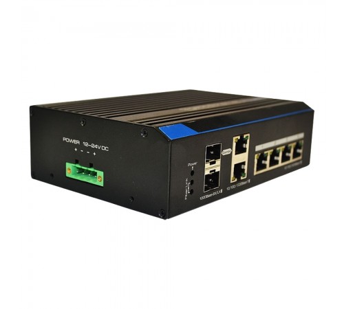 PoE-комутатор FoxGate S6004G-CGS-I POE 8-портовий некерований PoE-комутатор FoxGate S6004G-CGS-I POE 8-портовий некерований