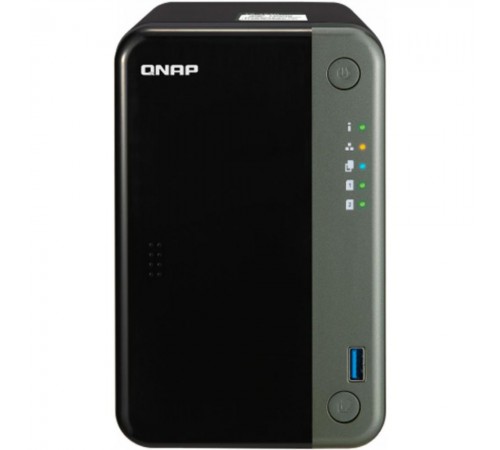 Система зберігання даних QNAP TS-253D-4G з 2 відсіками для дисків, 4GB RAM, настільне виконання Система зберігання даних QNAP TS-253D-4G з 2 відсіками для дисків, 4GB RAM, настільне виконання