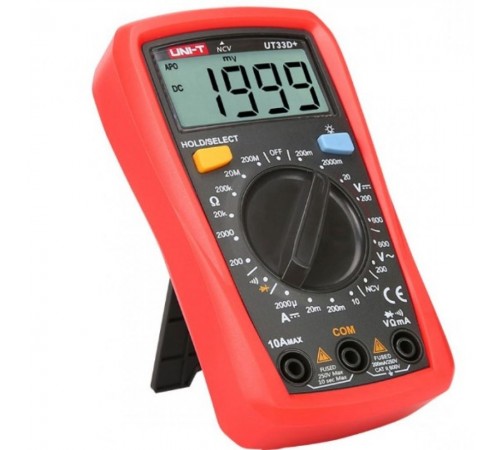 Цифровий мультиметр UNI-T UT-33D+ Цифровий мультиметр UNI-T UT-33D+