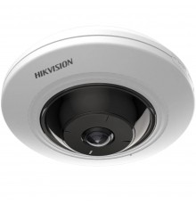 IP відеокамера 5 Мп Hikvision DS-2CD2955G0-ISU (1.05мм) Fisheye з вбудованим мікрофоном для системи відеонагляду