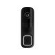 Відеодзвінок Ajax DoorBell black з вбудованим штучним інтелектом, ІЧ-сенсором та керуванням у застосунках