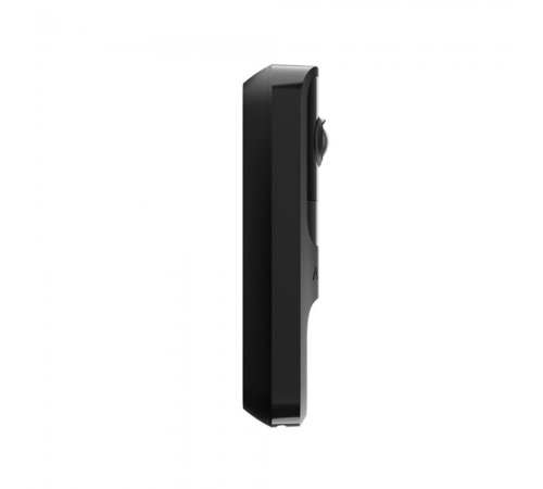Відеодзвінок Ajax DoorBell black з вбудованим штучним інтелектом, ІЧ-сенсором та керуванням у застосунках Відеодзвінок Ajax DoorBell black з вбудованим штучним інтелектом, ІЧ-сенсором та керуванням у застосунках