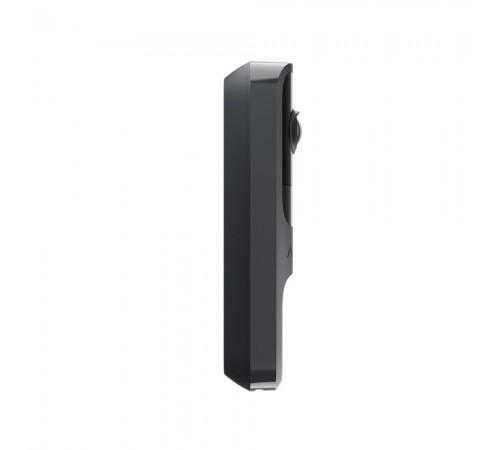 Відеодзвінок Ajax DoorBell graphite з вбудованим штучним інтелектом, ІЧ-сенсором та керуванням у застосунках Відеодзвінок Ajax DoorBell graphite з вбудованим штучним інтелектом, ІЧ-сенсором та керуванням у застосунках