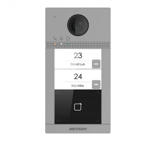 IP-відеопанель 2 Мп на 2 абоненти з Wi-Fi Hikvision DS-KV8213-WME1(C)/Flush для IP-домофонів IP-відеопанель 2 Мп на 2 абоненти з Wi-Fi Hikvision DS-KV8213-WME1(C)/Flush для IP-домофонів