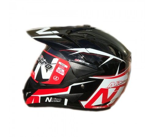 Мотошолом кросовий Nitro MX730 Podium WHITE/BLACK/RED (білий, чорний, червоний), розмір XL Мотошолом кросовий Nitro MX730 Podium WHITE/BLACK/RED (білий, чорний, червоний), розмір XL