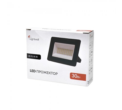 Прожектор світлодіодний Lightwell LW-FL-B-30 30 W Прожектор світлодіодний Lightwell LW-FL-B-30 30 W
