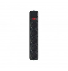 Мережевий фільтр Maxxter SPM5-G-10B, 3 м кабель, 5 розеток