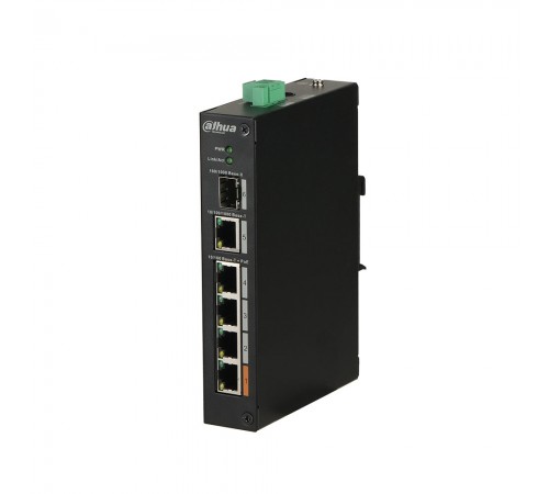 Некерований POE комутатор Dahua PFS3106-4ET-60 Некерований POE комутатор Dahua PFS3106-4ET-60