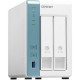 Система зберігання даних QNAP TS-231P3-4G з 2 відсіками для дисків, 4GB RAM, настільне виконання