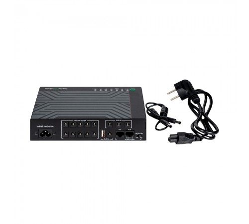 Джерело безперебійного живлення GreenVision GV-702-UPS-DC18-100W для Wi-Fi роутерів із вбудованим акумулятором Джерело безперебійного живлення GreenVision GV-702-UPS-DC18-100W для Wi-Fi роутерів із вбудованим акумулятором