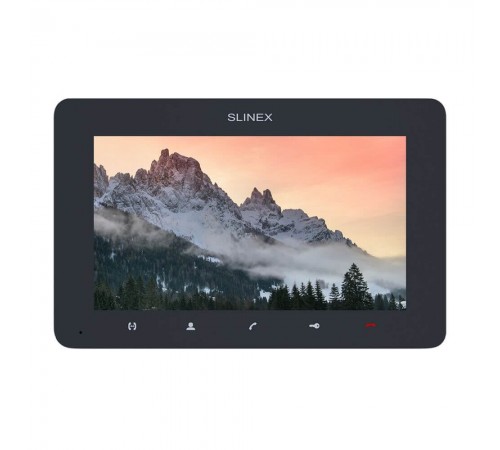 Відеодомофон 7" Slinex SM-07MHD dark grey з детектором руху і записом відео Відеодомофон 7" Slinex SM-07MHD dark grey з детектором руху і записом відео