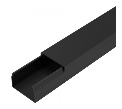 Кабельний канал 220 TM Professional 40x25x2000 мм чорний Кабельний канал 220 TM Professional 40x25x2000 мм чорний