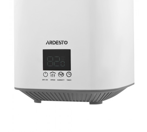 Зволожувач повітря ARDESTO USH-H-26W до 25м² ультразвуковий з сенсорним управлінням і таймером, білий Зволожувач повітря ARDESTO USH-H-26W до 25м² ультразвуковий з сенсорним управлінням і таймером, білий