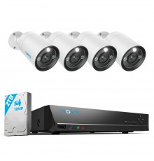Комплект відеоспостереження Reolink RLK8-1200B4-A 2.8 mm