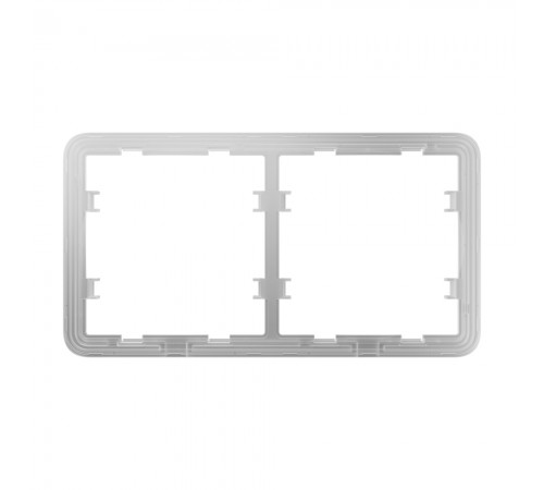 Рамка Ajax Frame (2 seats) для двох розеток або вимикачів Рамка Ajax Frame (2 seats) для двох розеток або вимикачів