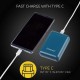 Повербанк Intenso Powerbank XS 10000 (petrol) ємністю 10000 мА·год
